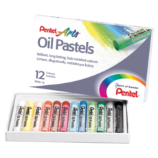 Pentel Oil Pastels 12's